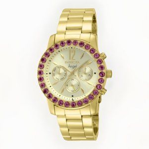 INVICTA ANGEL MODEL 14163 Theodolite Garnet Limited Edition Women WRISTWATCH